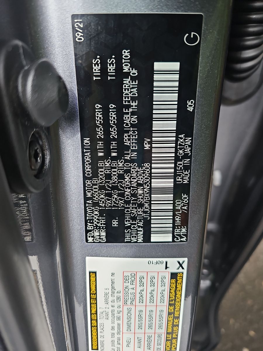 2022 Lexus GX 460 LUXURY AWD