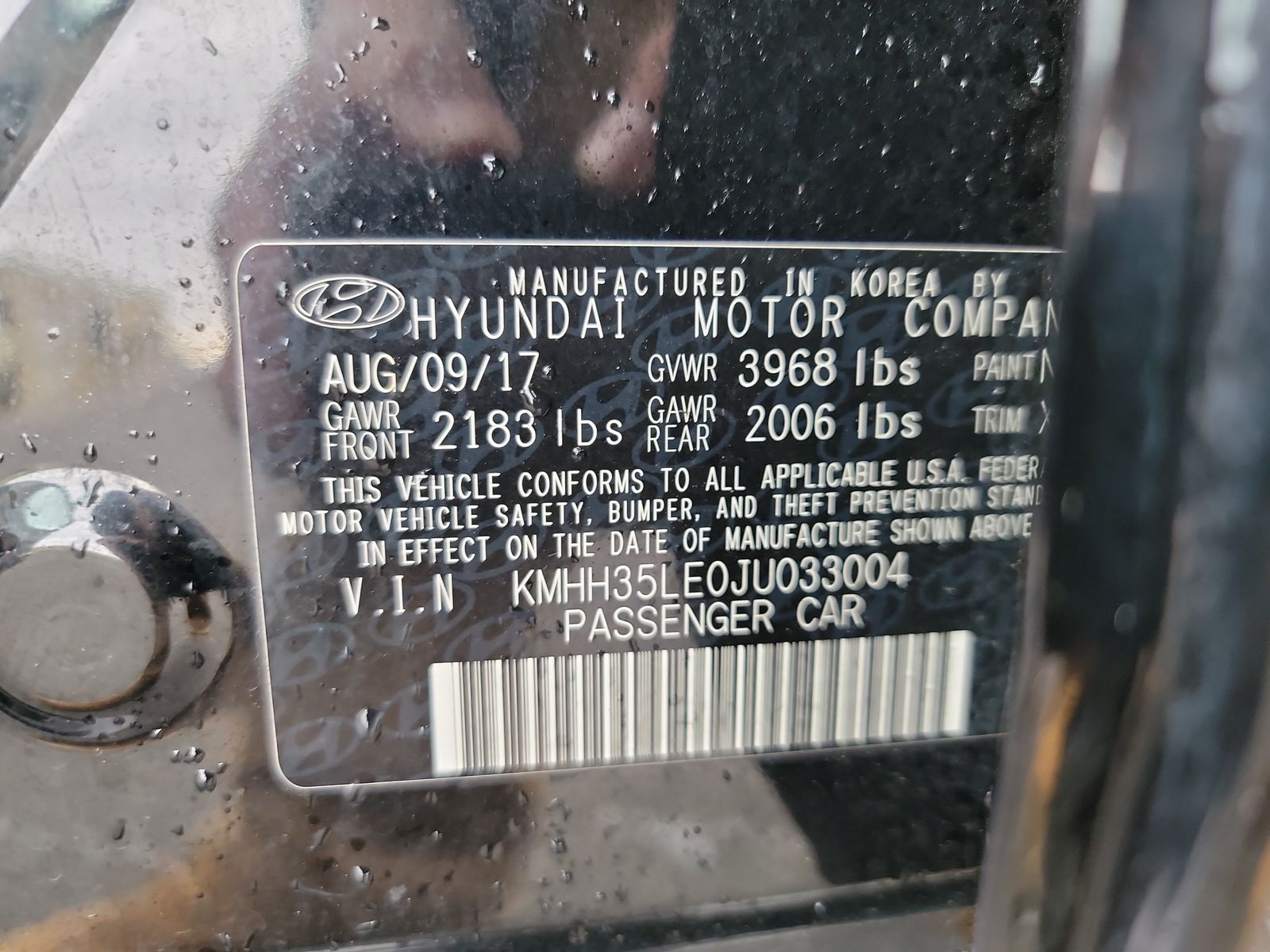 2018 Hyundai Elantra  FWD