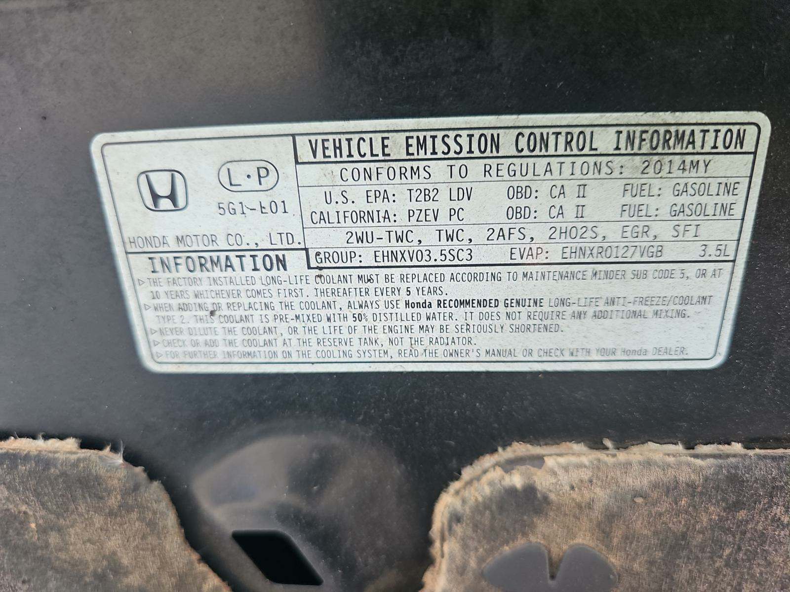 2014 Honda Accord EX-L FWD