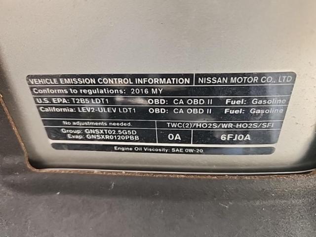 2016 Nissan Rogue SV FWD