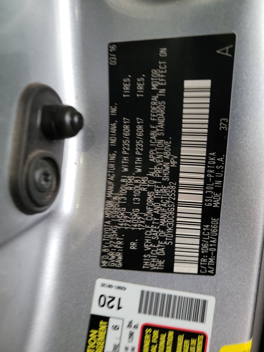 2016 Toyota Sienna XLE FWD