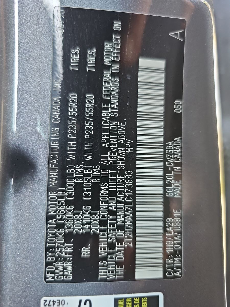 2020 Lexus RX RX 350 FWD