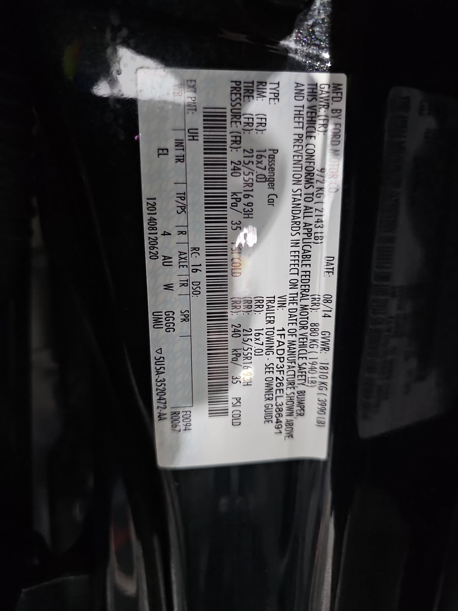 2014 Ford Focus SE FWD