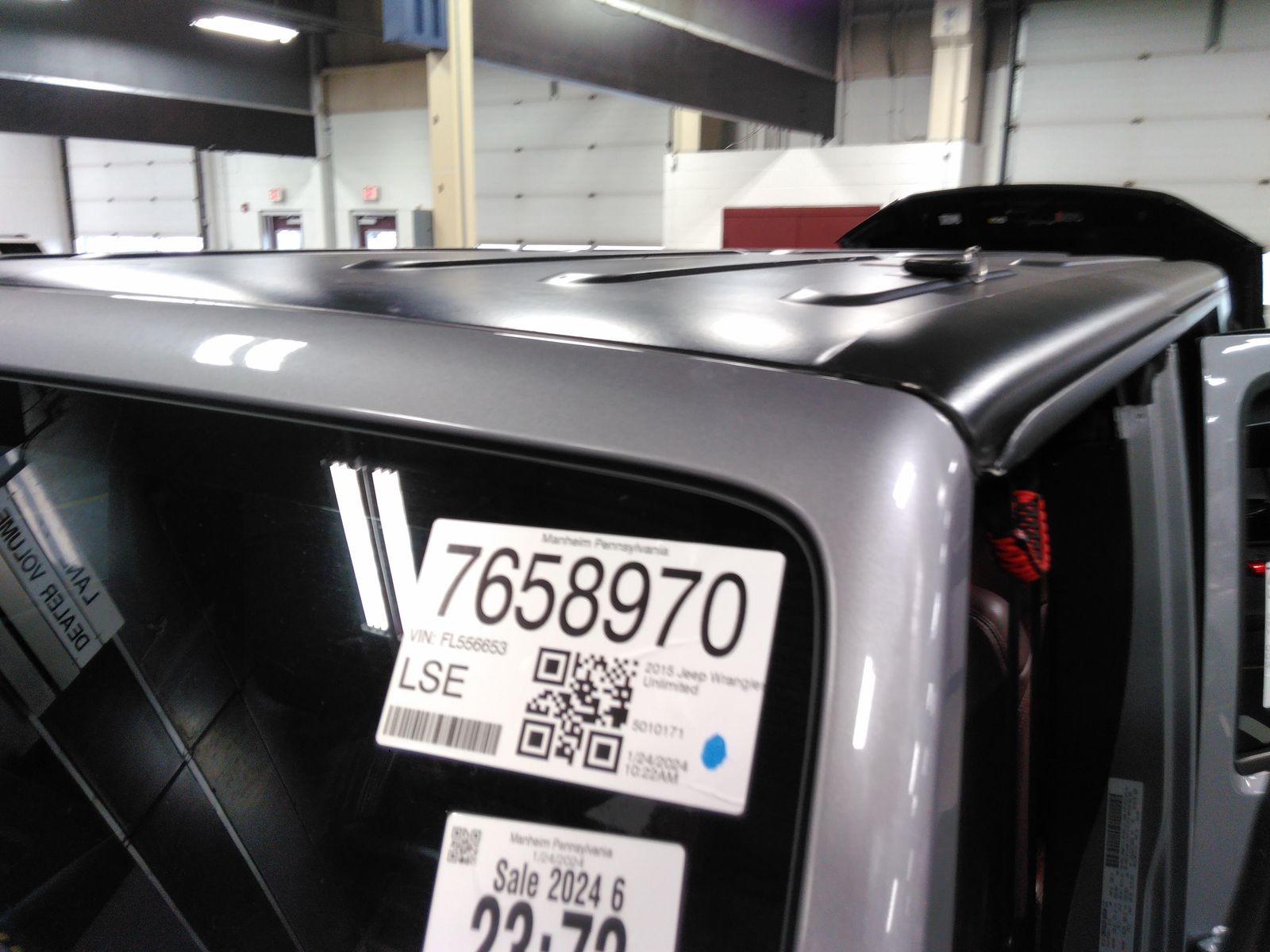 2015 Jeep Wrangler Unlimited Sport AWD
