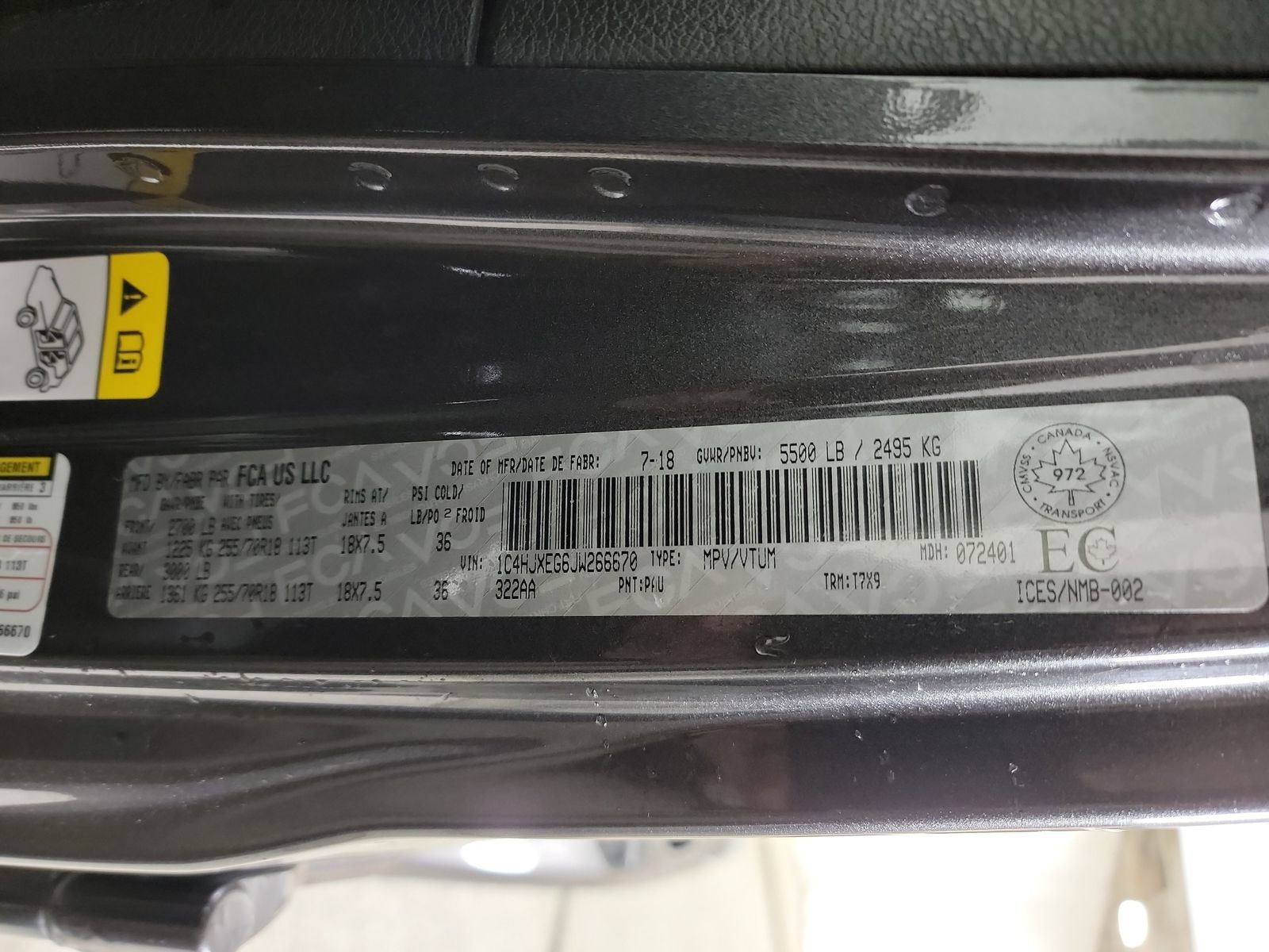 2018 Jeep Wrangler Sahara AWD