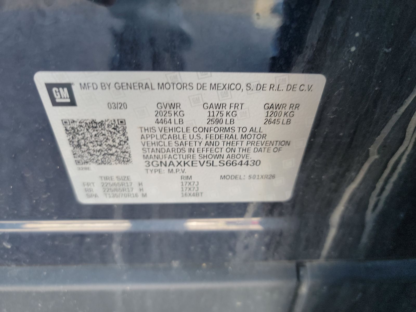 2020 Chevrolet Equinox LT FWD