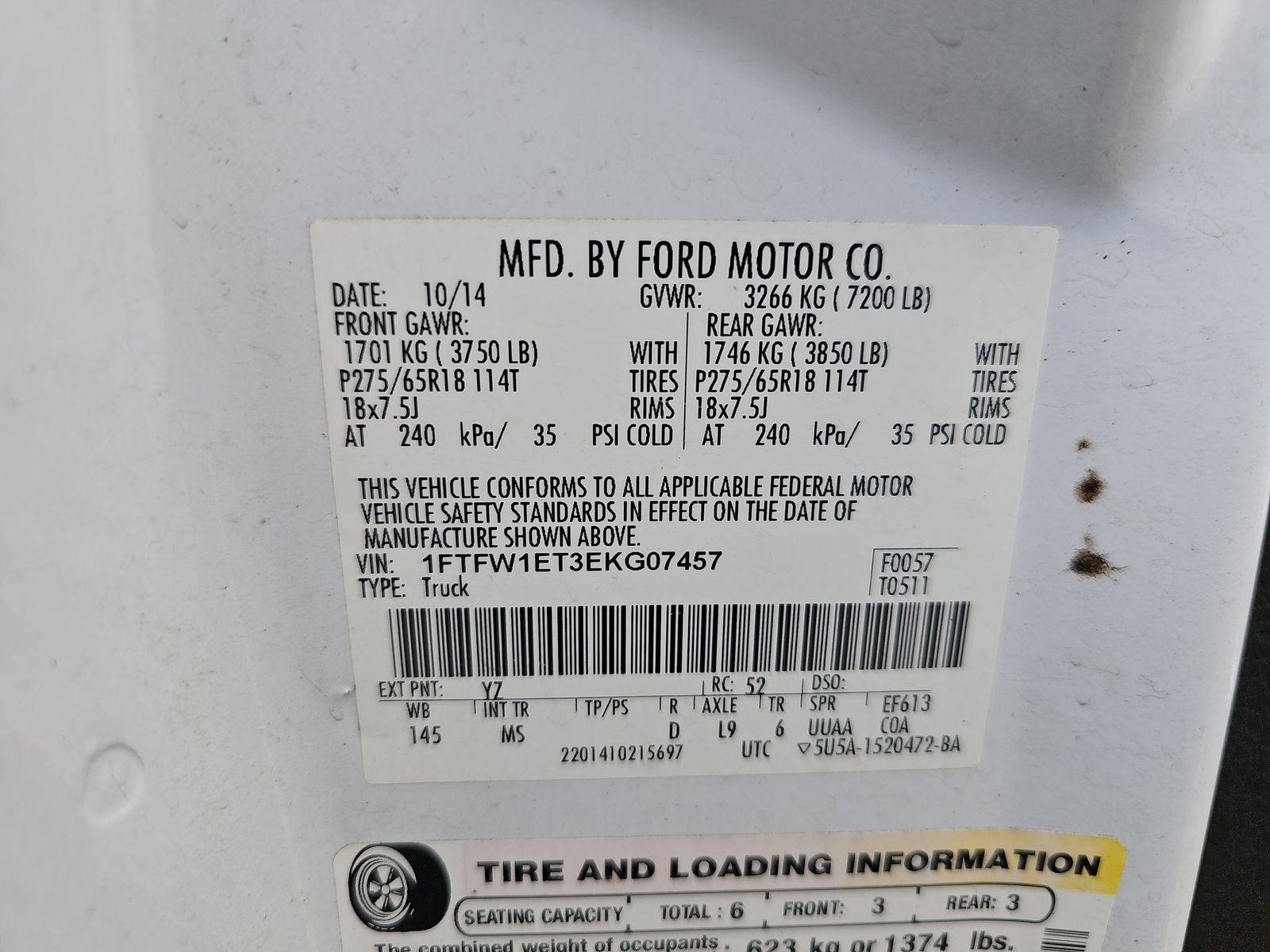 2014 Ford F-150 XLT AWD