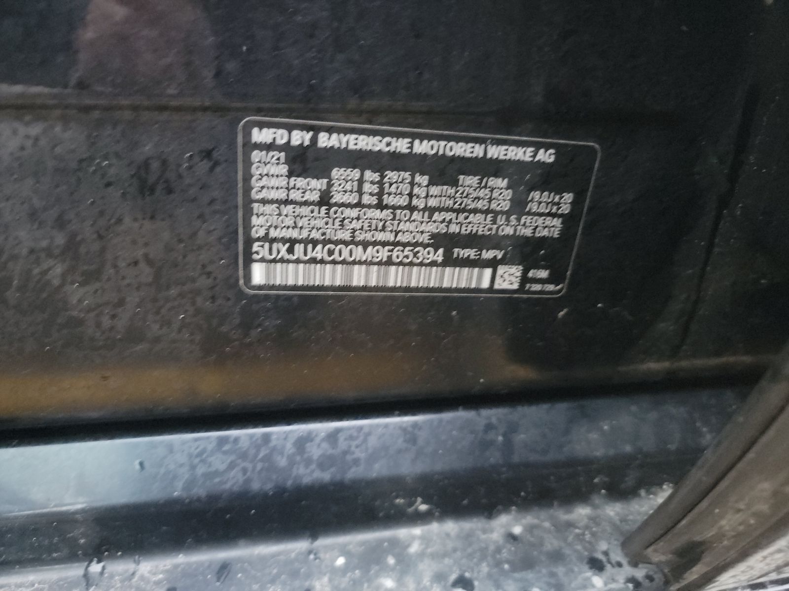 2021 BMW X5 M50i AWD