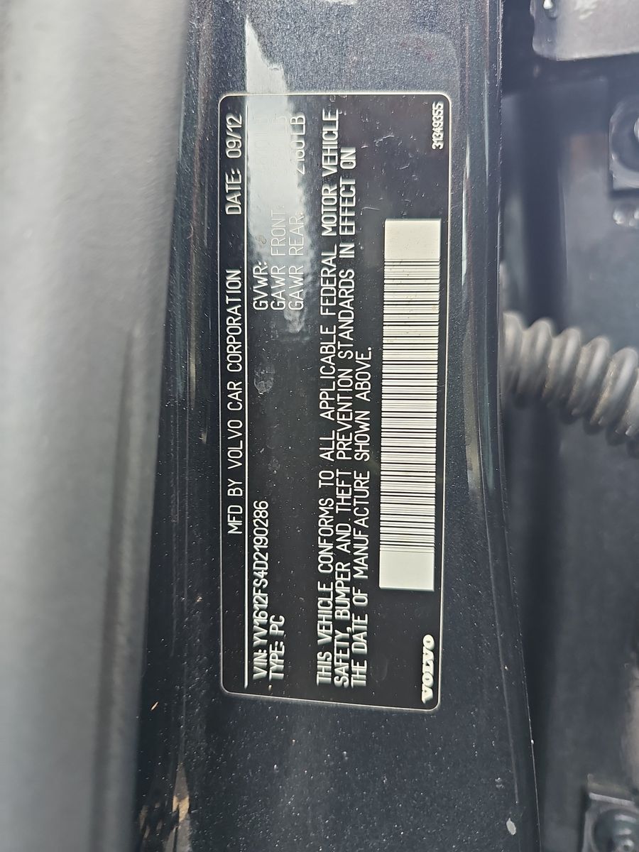 2013 Volvo S60 T5 FWD