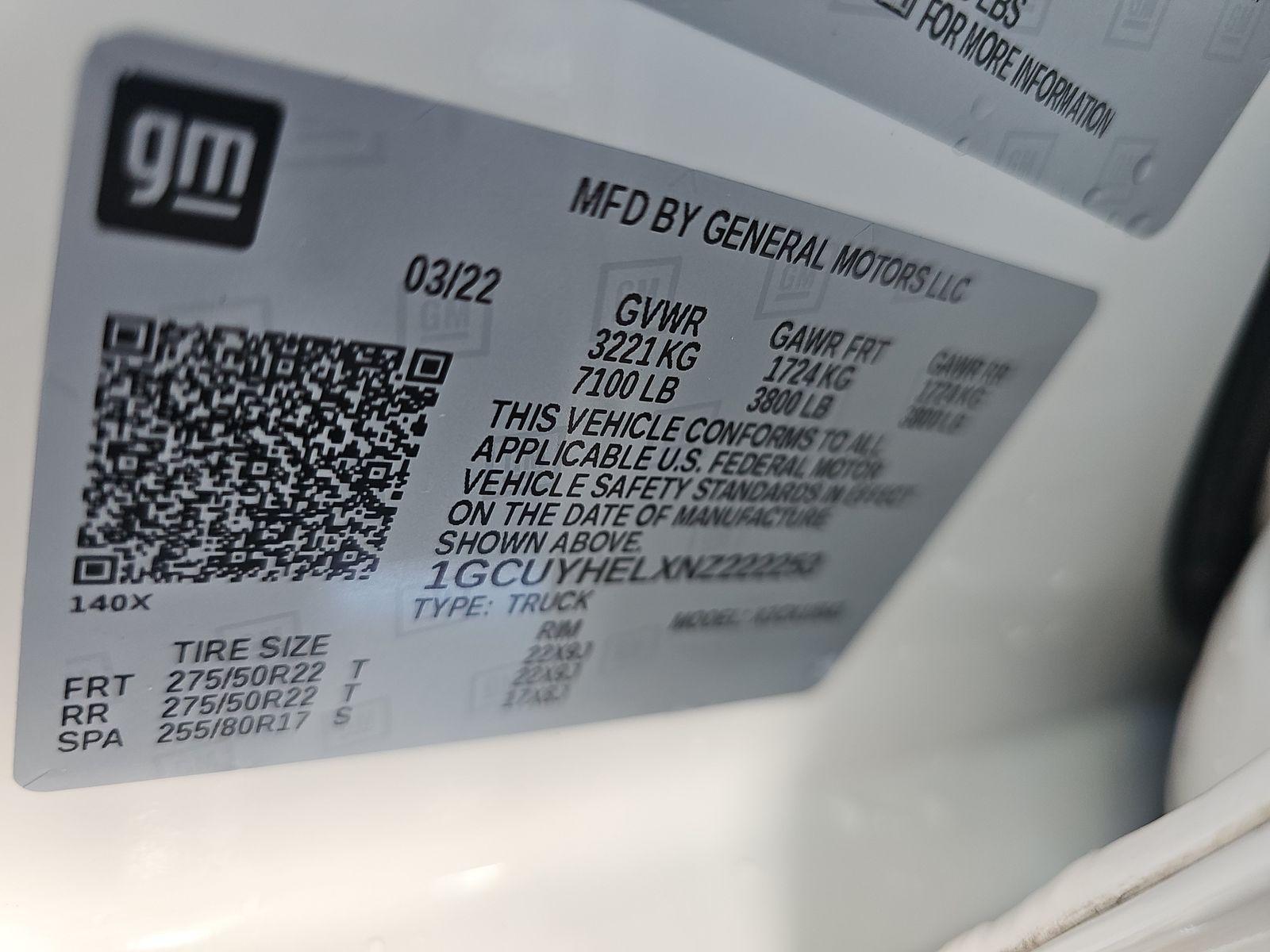 2022 Chevrolet Silverado 1500 High Country AWD