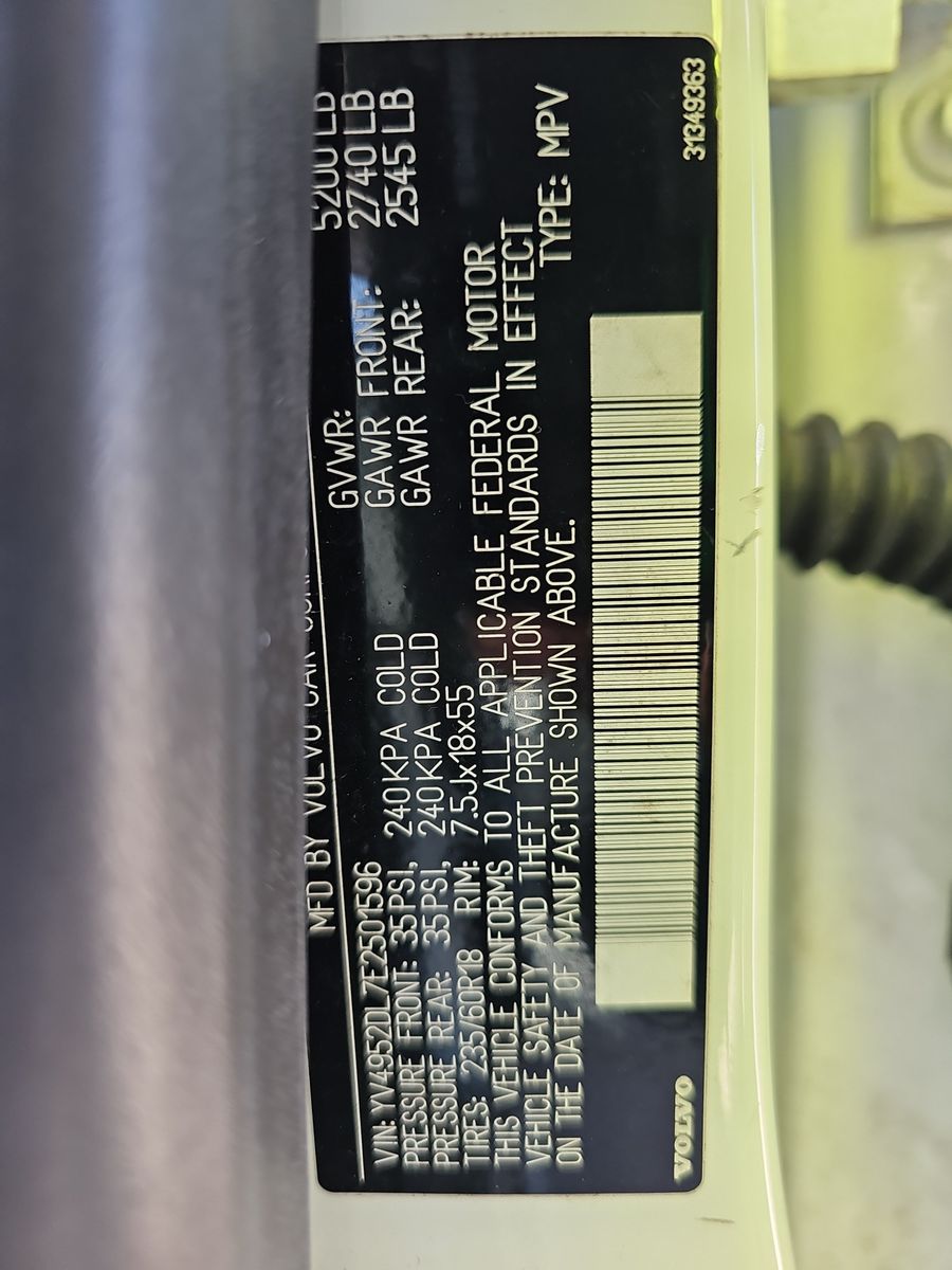 2014 Volvo XC60 3.2 FWD