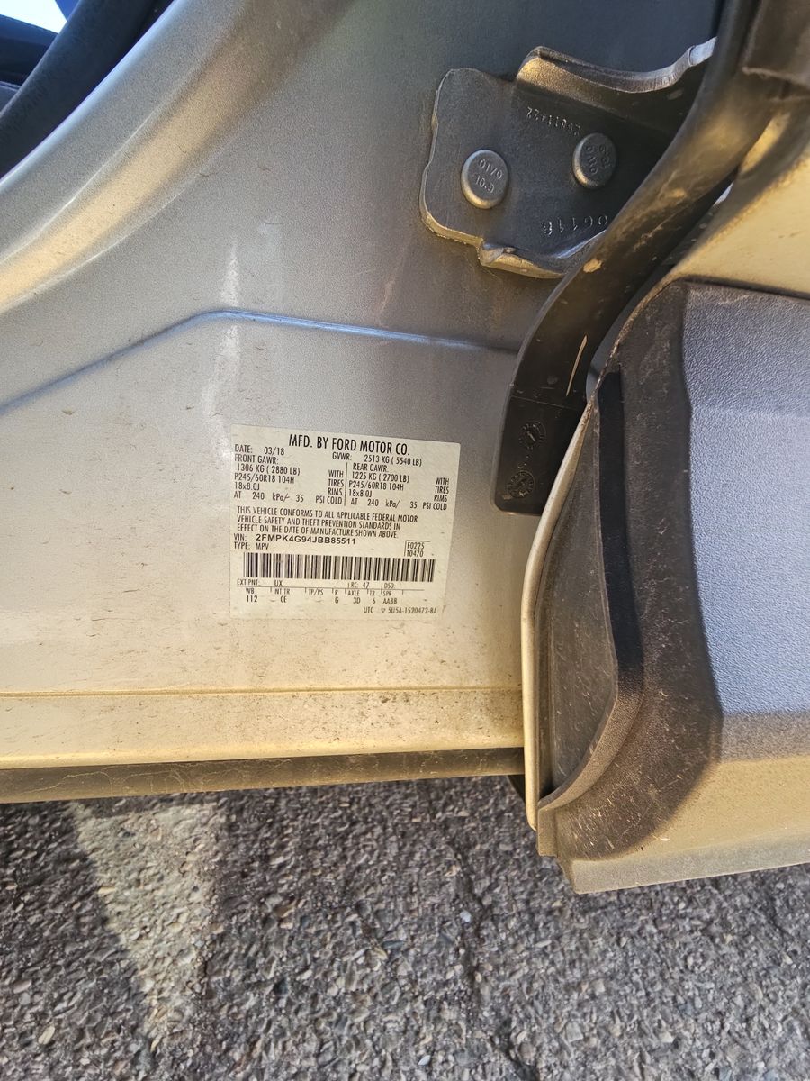 2018 Ford Edge SE AWD