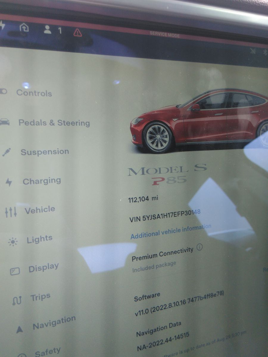 2014 Tesla Model S P85 RWD