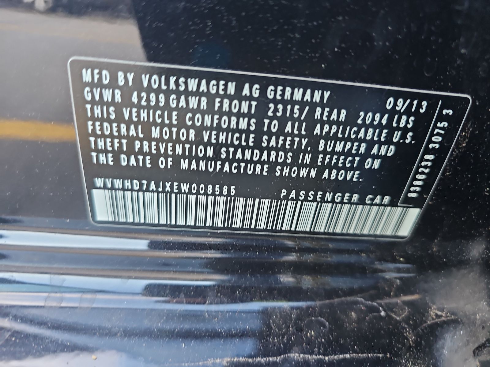 2014 Volkswagen Golf GTI 2.0T Drivers Edition FWD