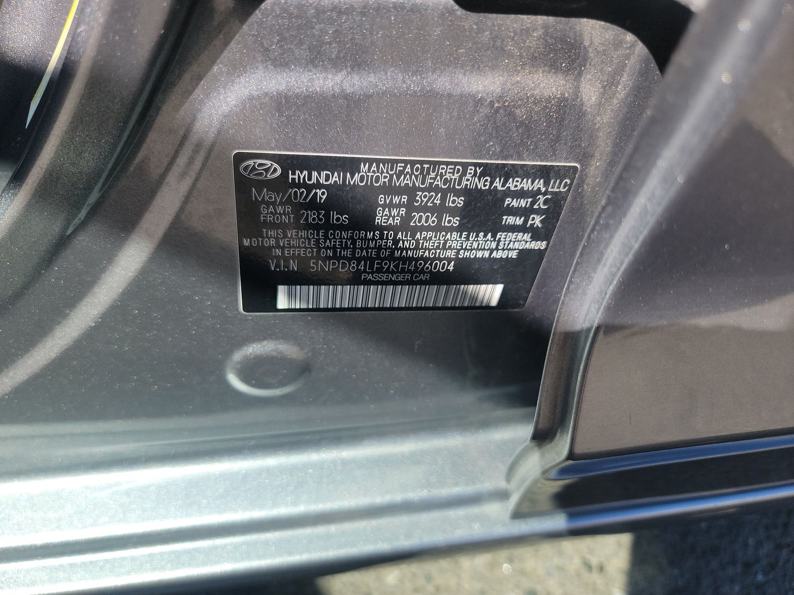 2019 Hyundai Elantra SEL FWD