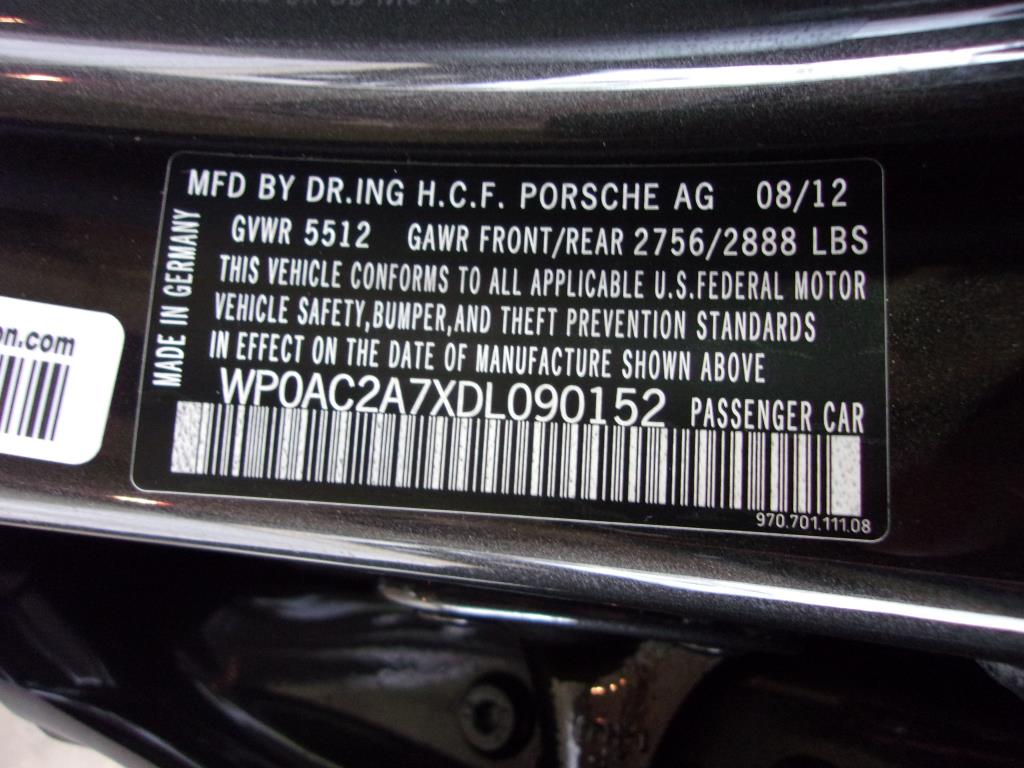 2013 Porsche Panamera Turbo AWD