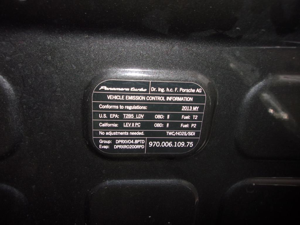 2013 Porsche Panamera Turbo AWD