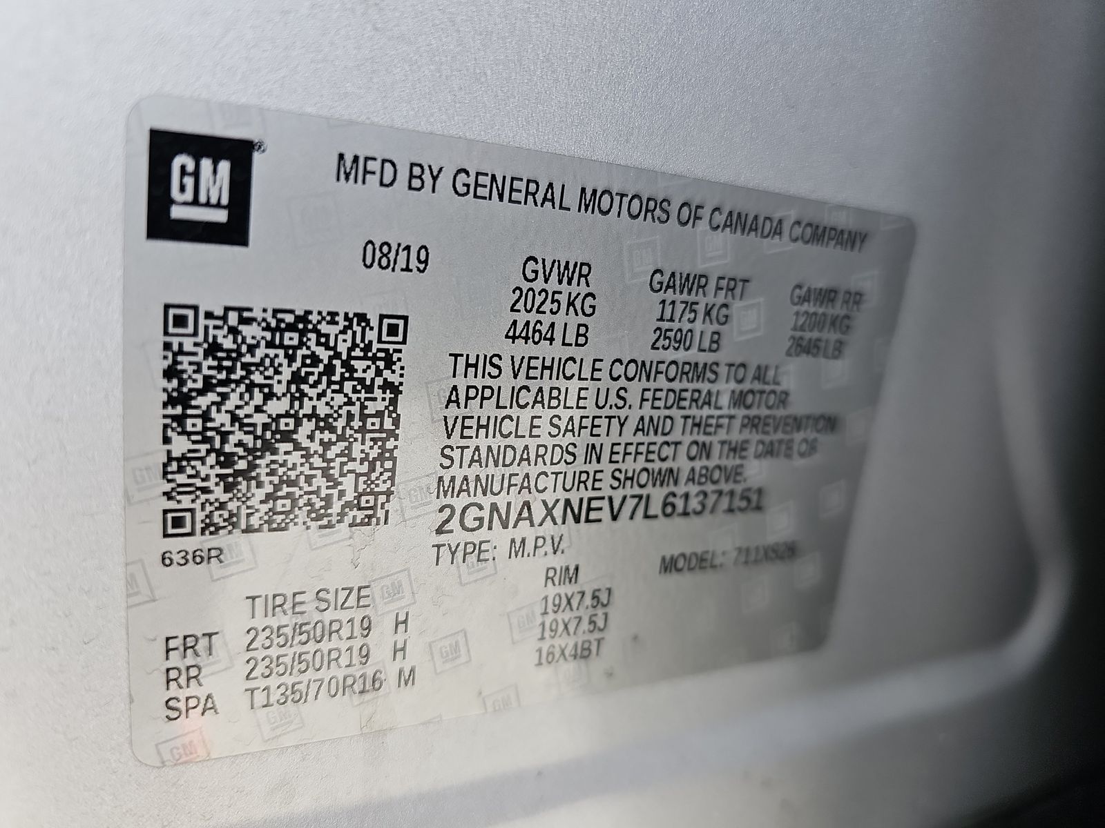 2020 Chevrolet Equinox Premier FWD