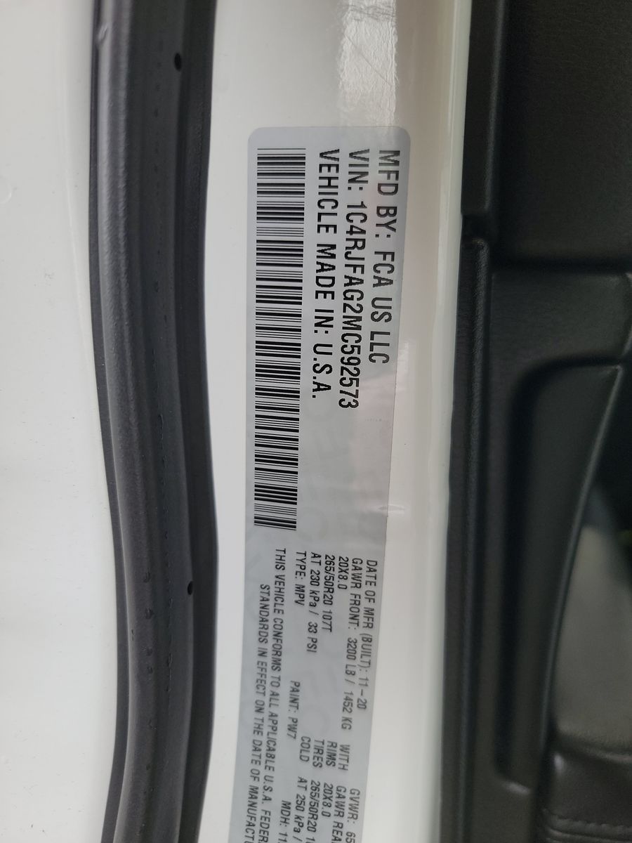 2021 Jeep Grand Cherokee Laredo X AWD