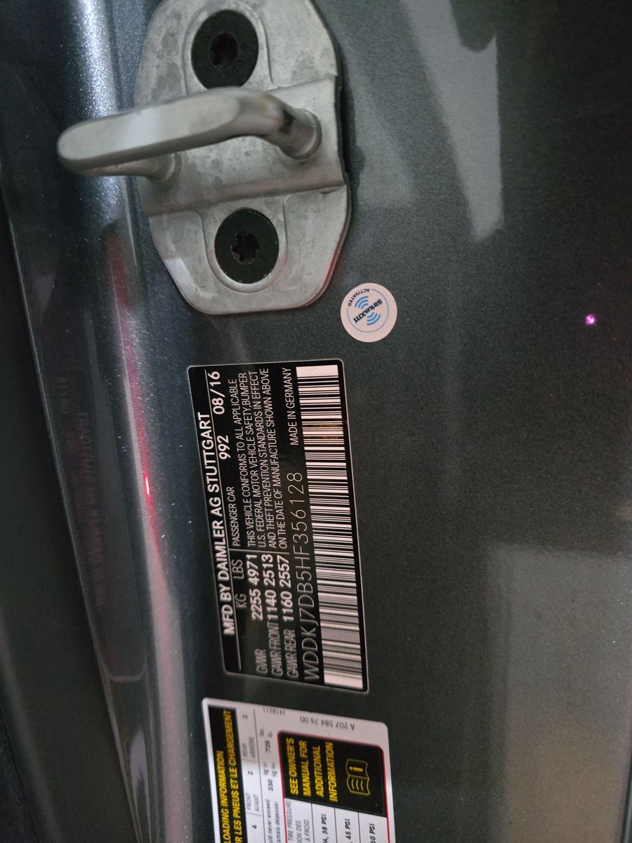 2017 Mercedes-Benz E-Class E 550 RWD