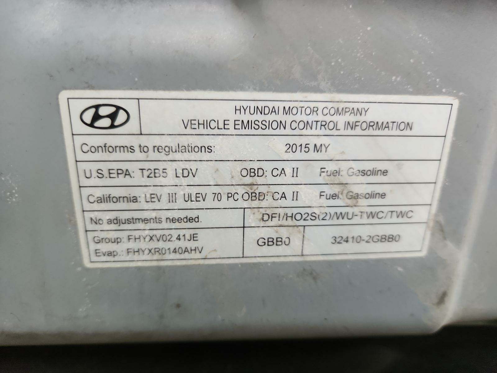 2015 Hyundai Sonata Limited FWD
