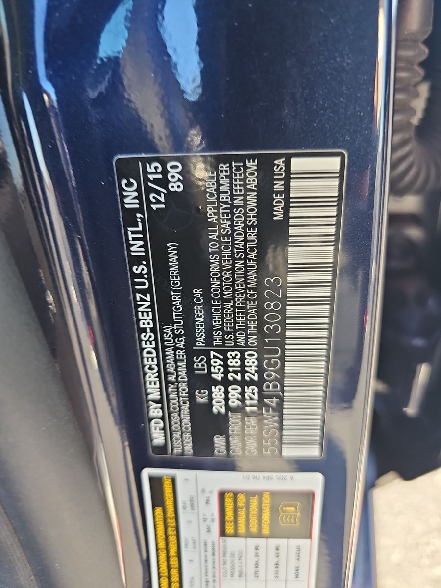 2016 Mercedes-Benz C-Class C 300 RWD