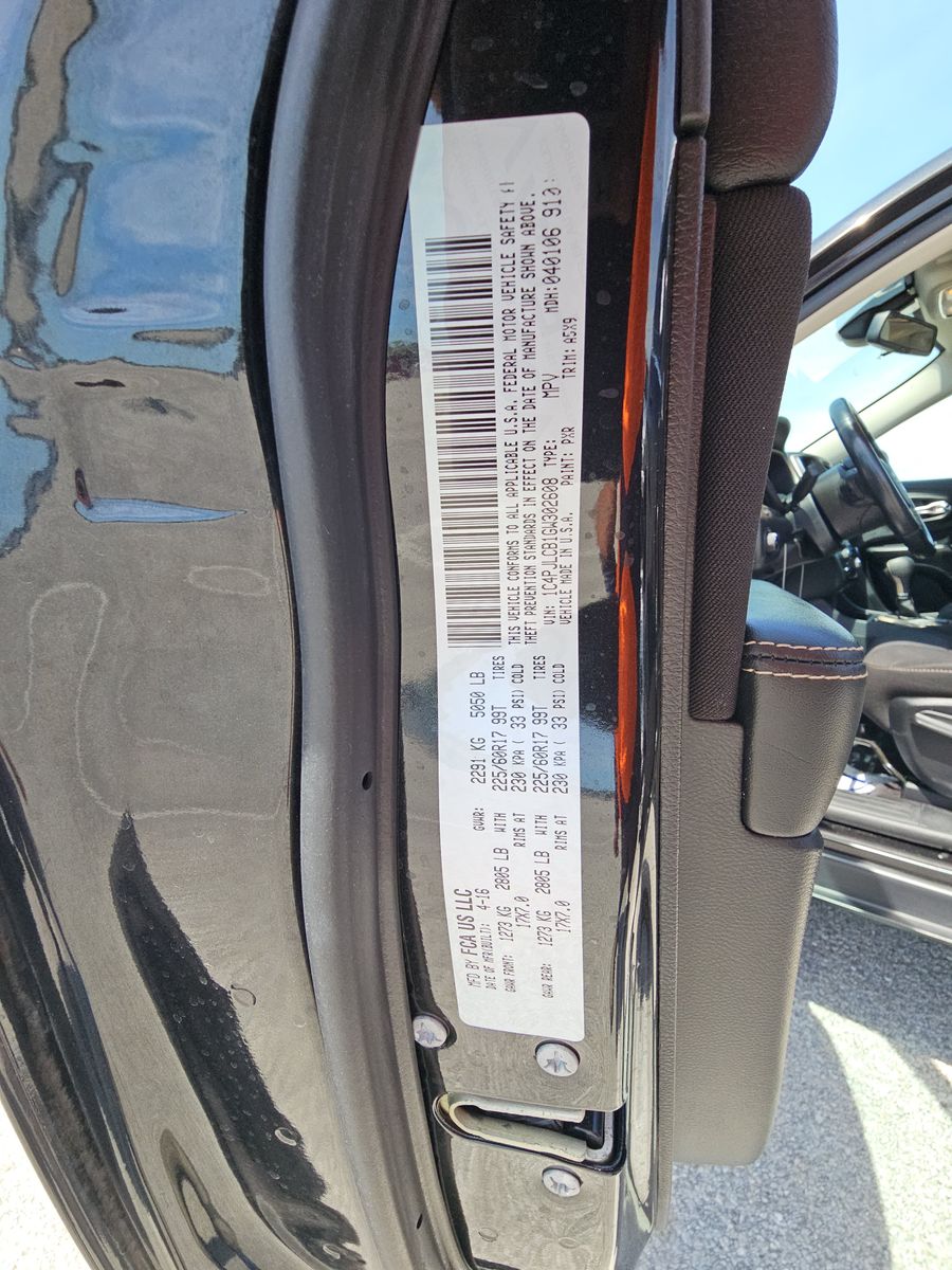 2016 Jeep Cherokee Latitude FWD