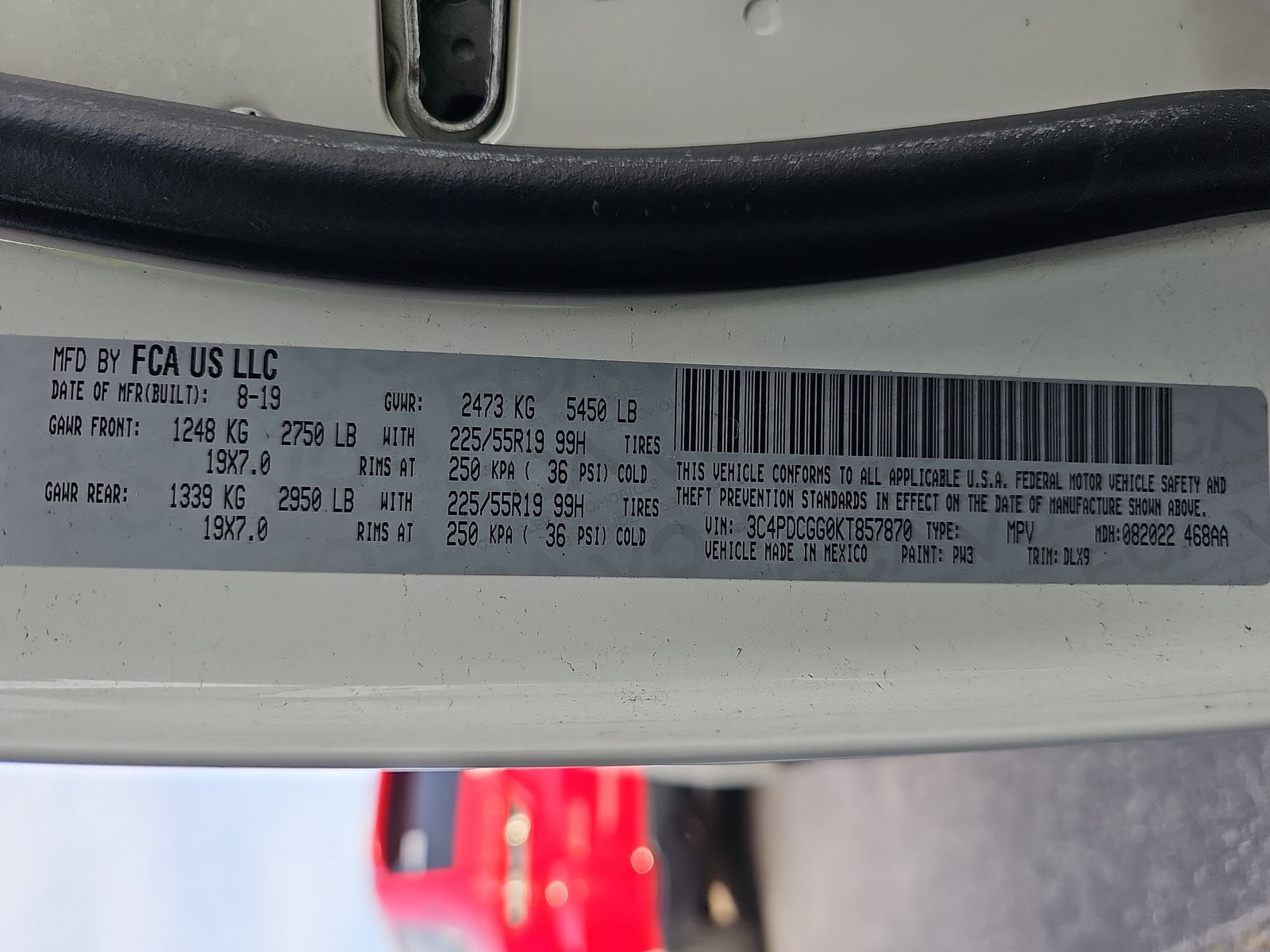 2019 Dodge Journey Crossroad FWD