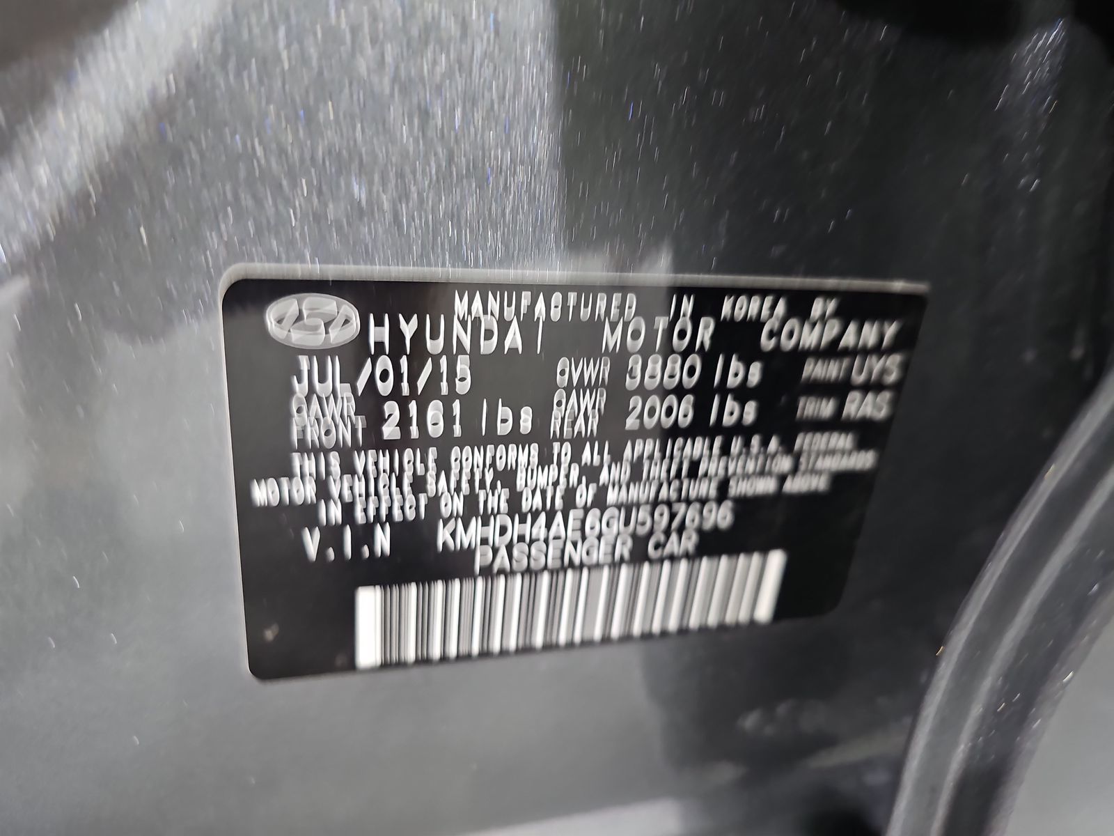 2016 Hyundai Elantra Limited FWD