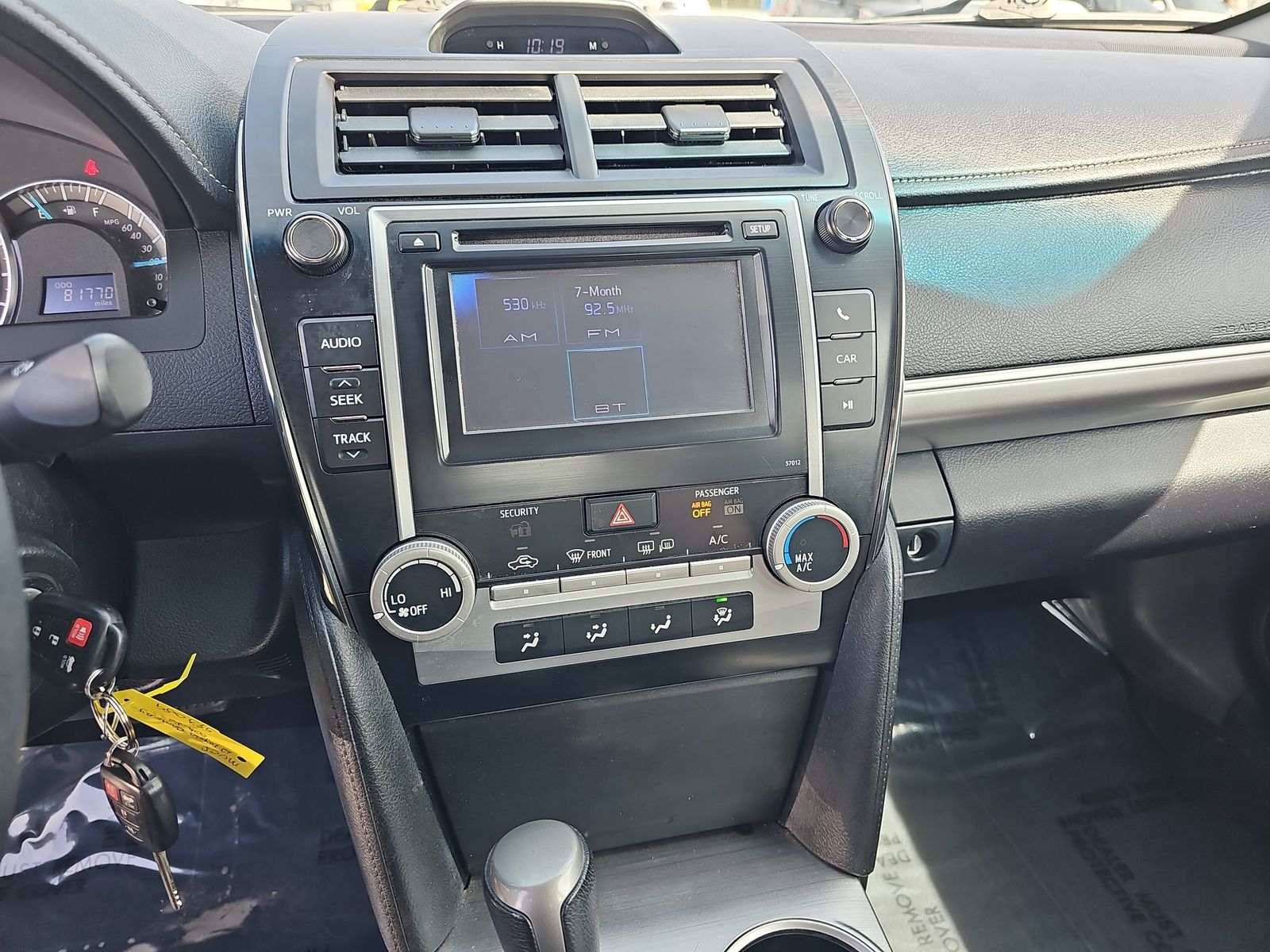 2012 Toyota Camry SE FWD