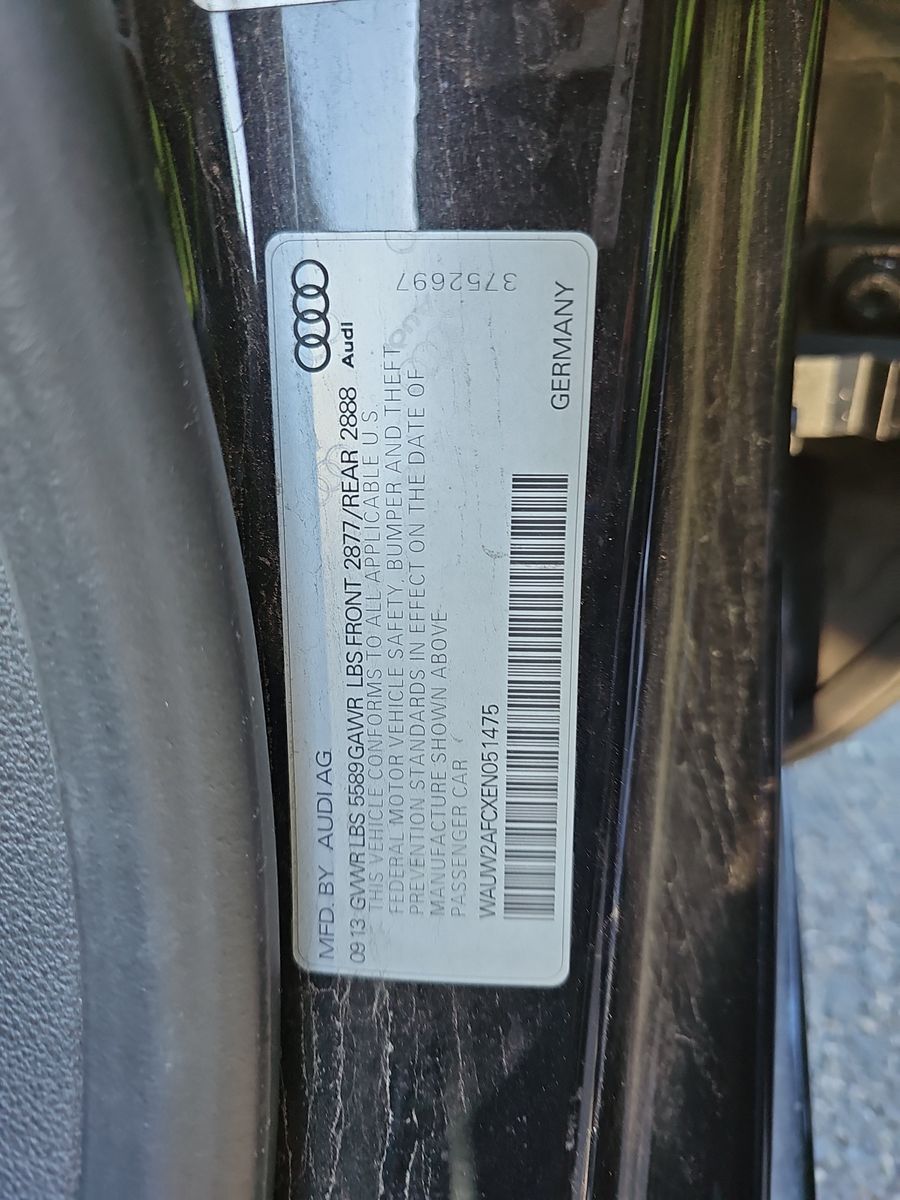 2014 Audi S7 Prestige AWD