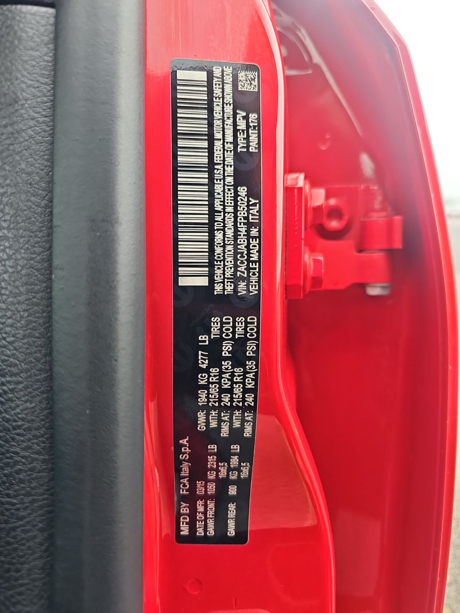 2015 Jeep Renegade Latitude FWD