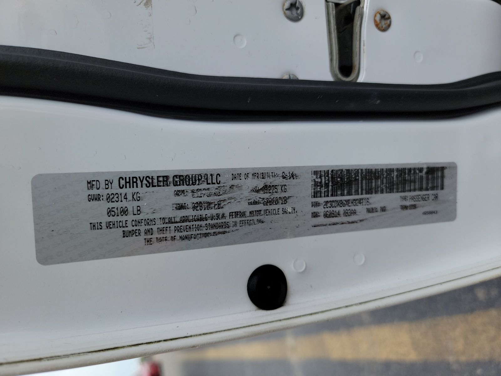 2014 Dodge Charger SE RWD