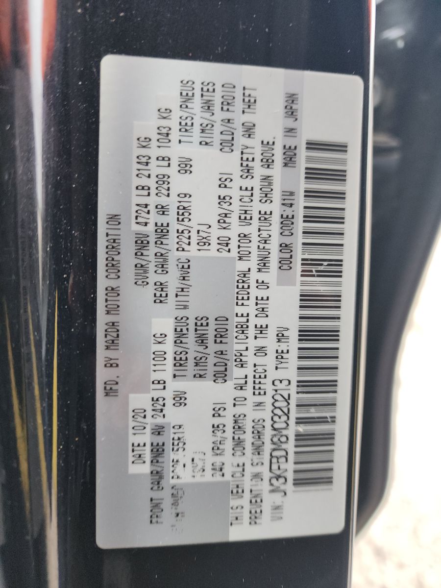 2021 MAZDA CX-5 Grand Touring AWD