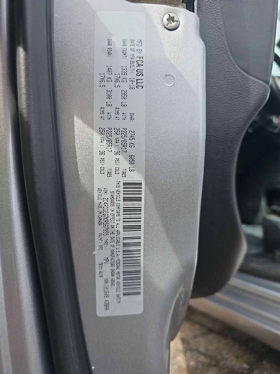 2019 Dodge Grand Caravan GT FWD