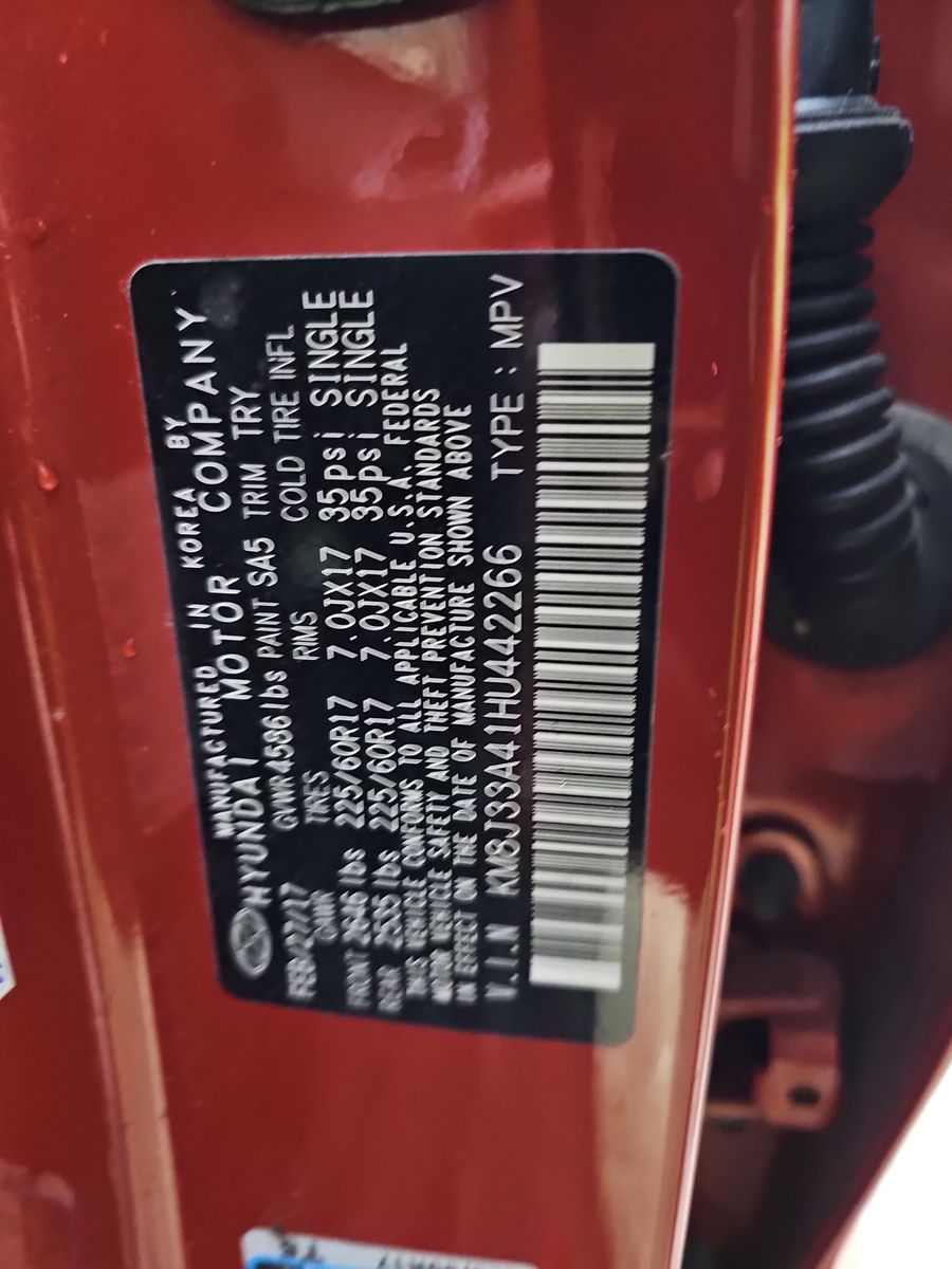 2017 Hyundai Tucson SE Plus FWD