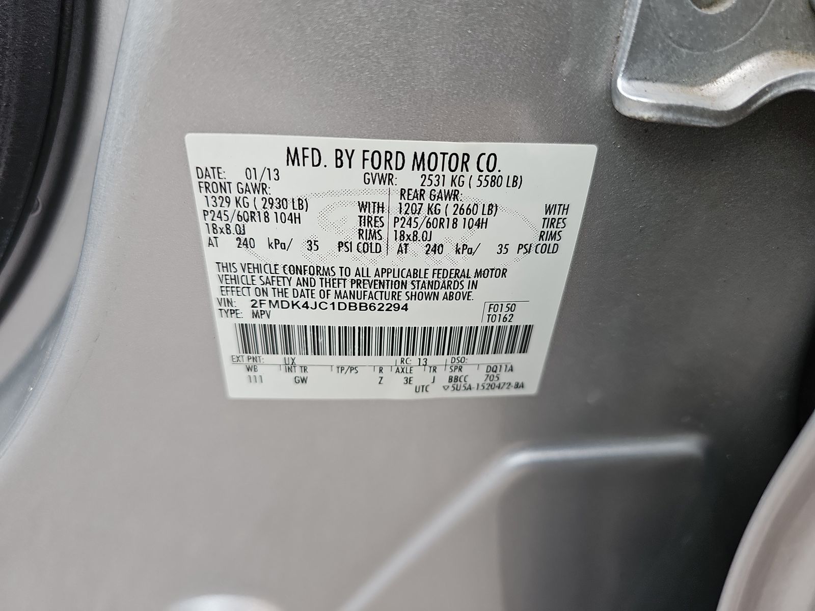 2013 Ford Edge SEL AWD