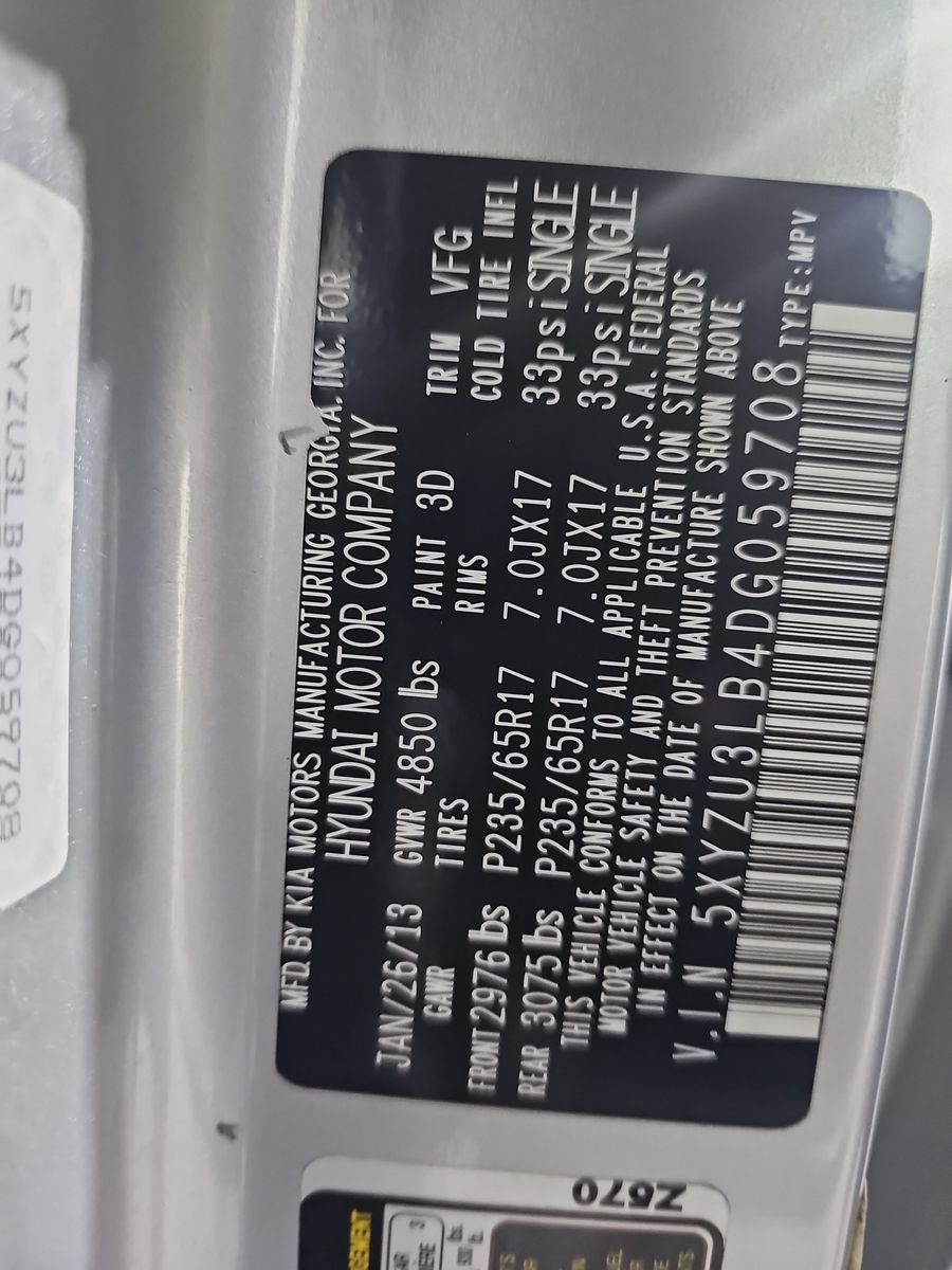 2013 Hyundai Santa Fe Sport Base FWD