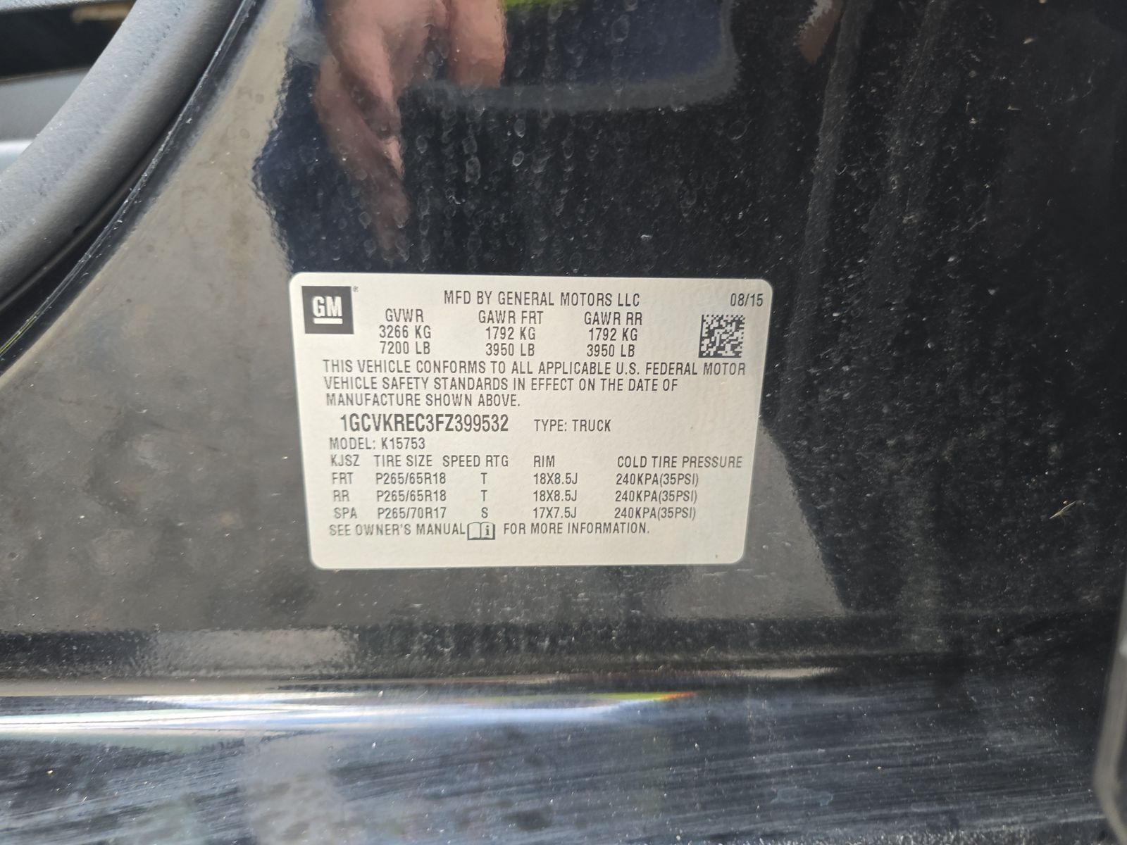 2015 Chevrolet Silverado 1500 LT Z71 AWD