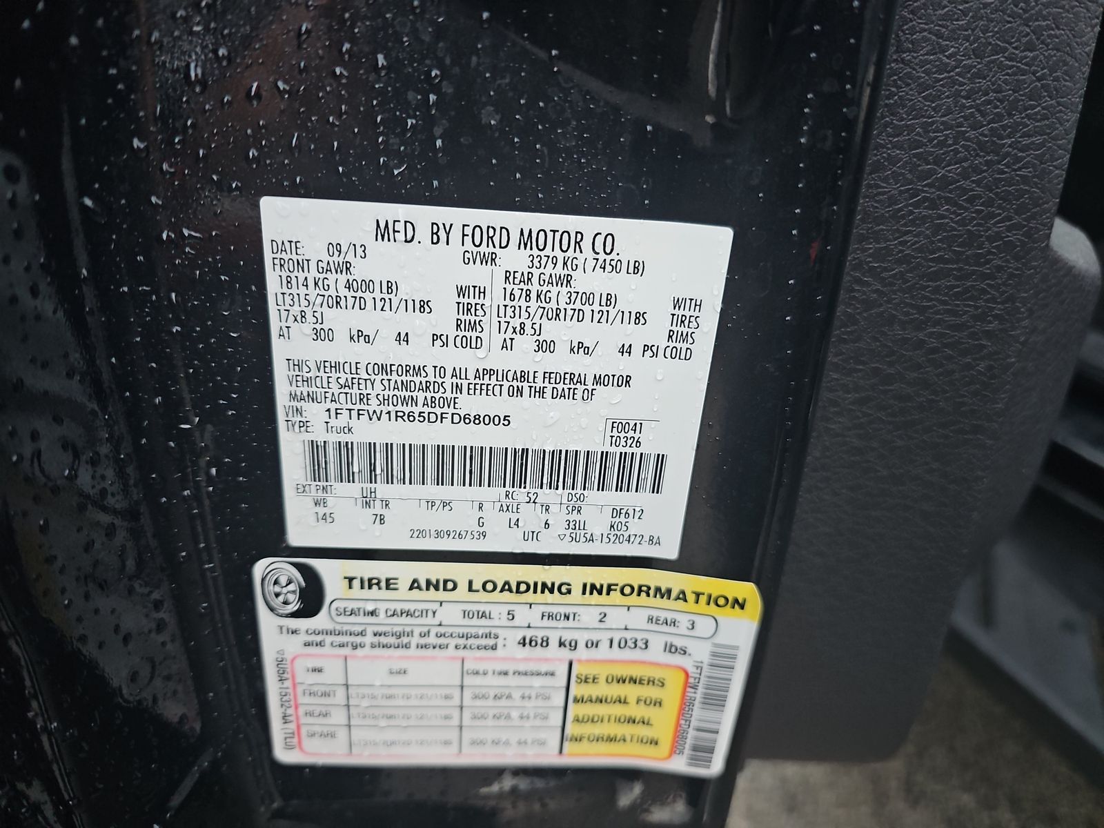 2013 Ford F-150 Raptor AWD