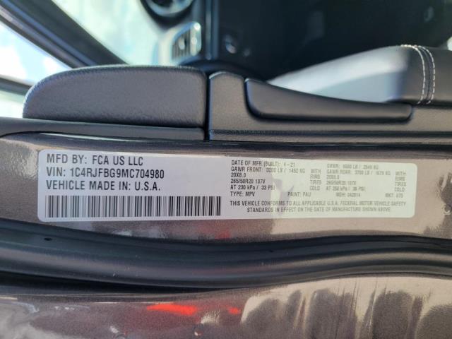 2021 Jeep Grand Cherokee Limited 80th Anniversary Edition AWD