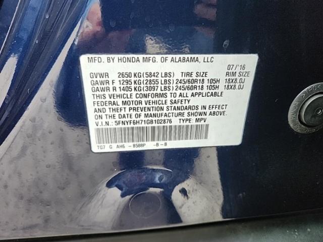 2016 Honda Pilot EX-L AWD