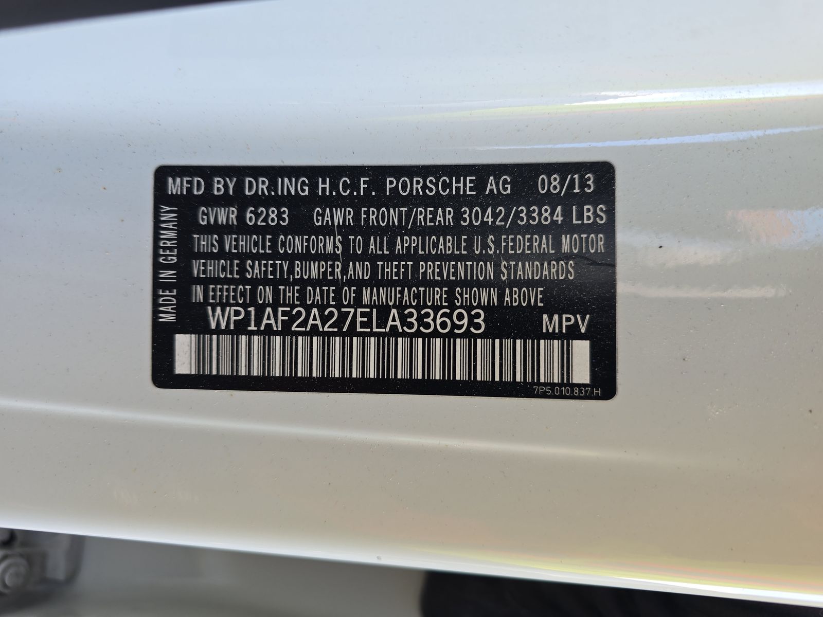2014 Porsche Cayenne Diesel AWD