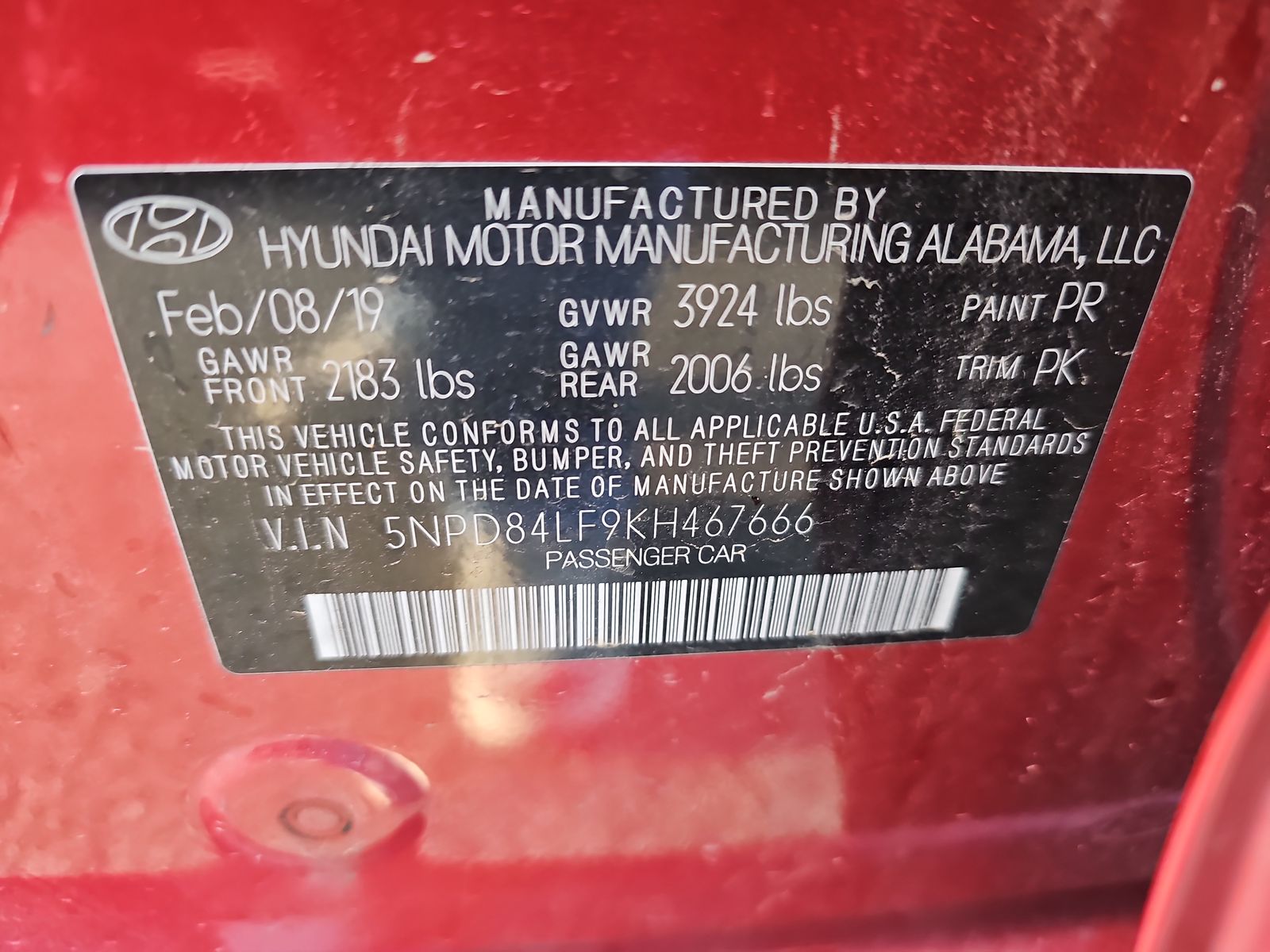 2019 Hyundai Elantra Value Edition FWD