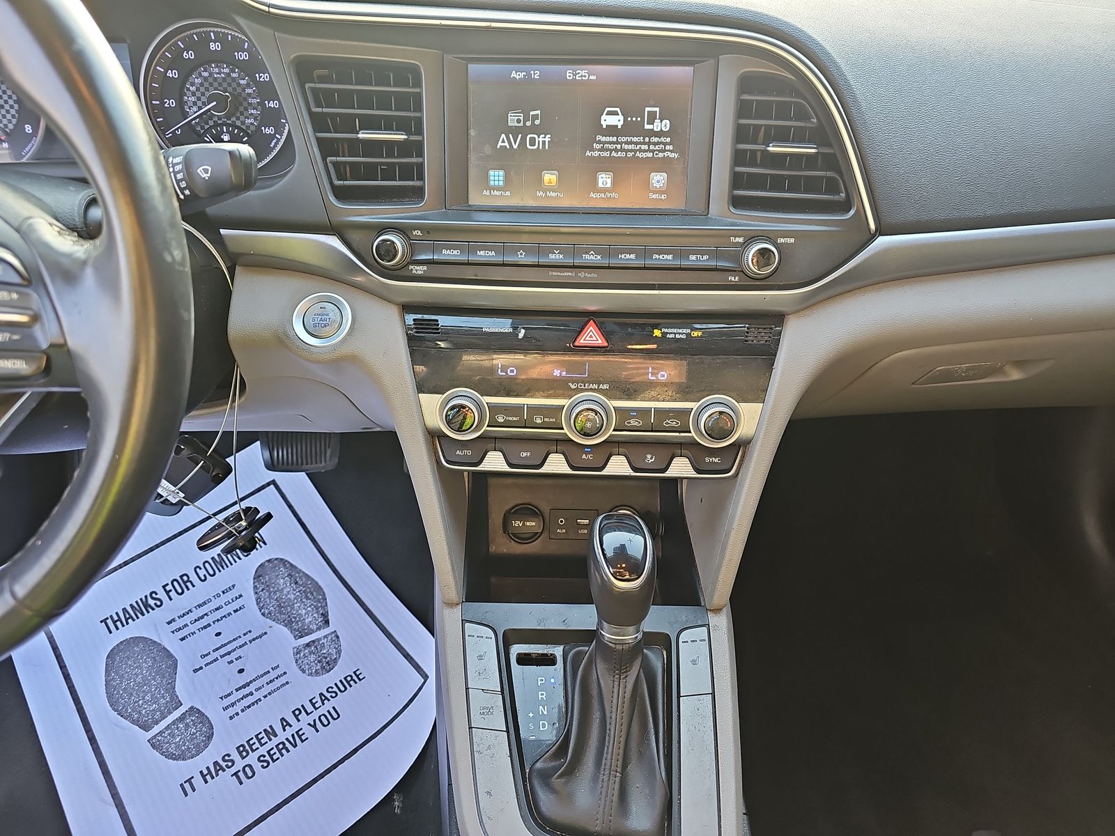 2019 Hyundai Elantra Value Edition FWD