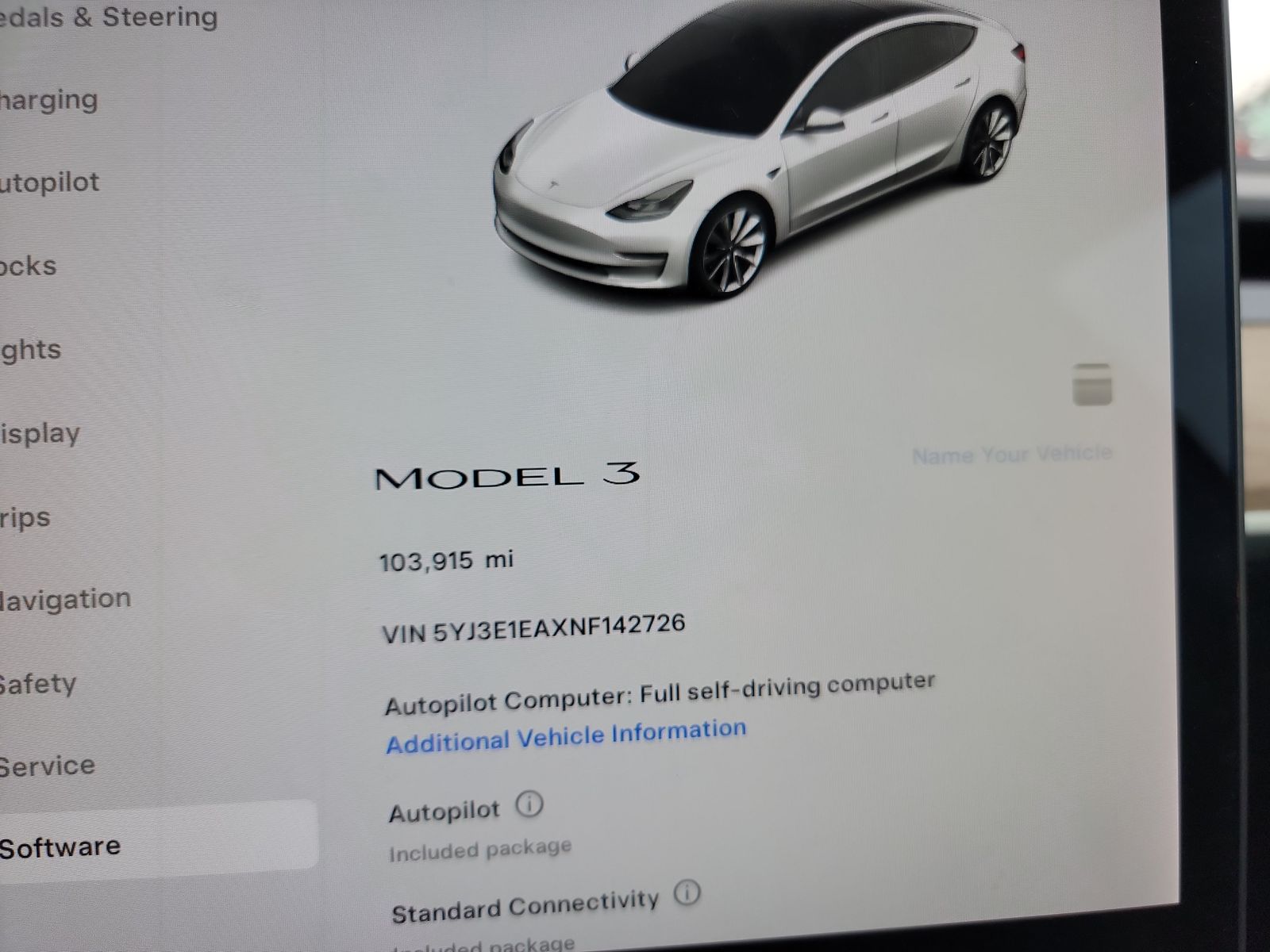 2022 Tesla Model 3 Standard Range RWD