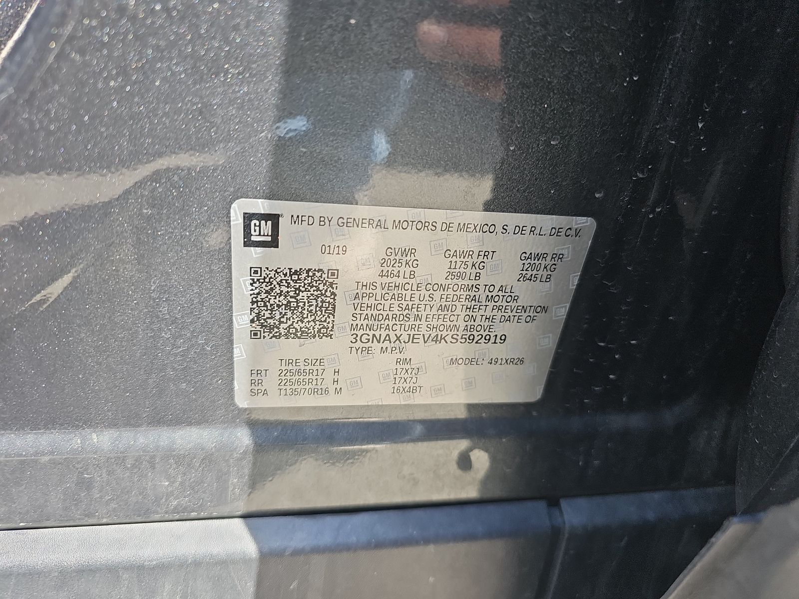 2019 Chevrolet Equinox LT FWD