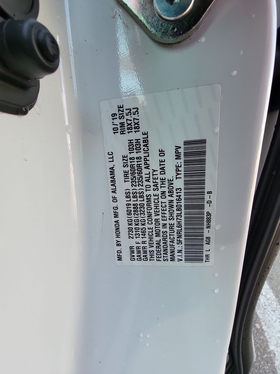 2020 Honda Odyssey EX-L FWD
