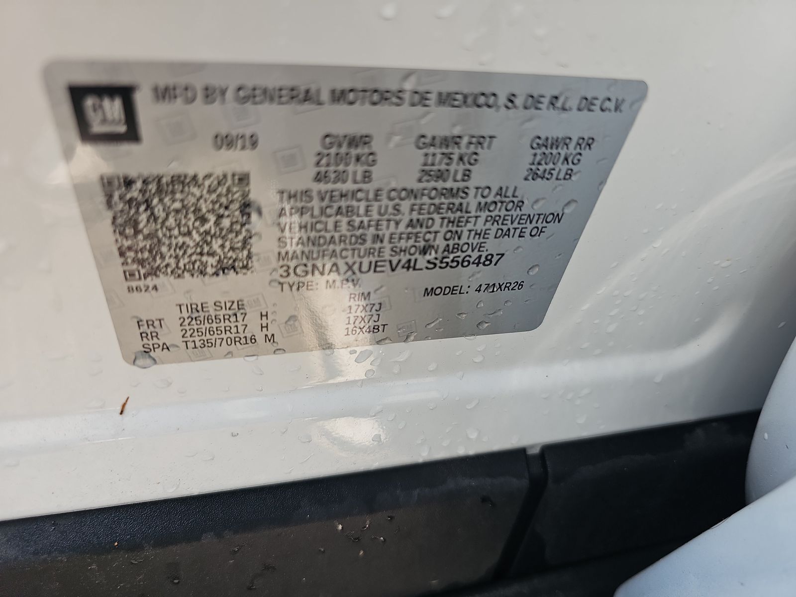 2020 Chevrolet Equinox LT AWD