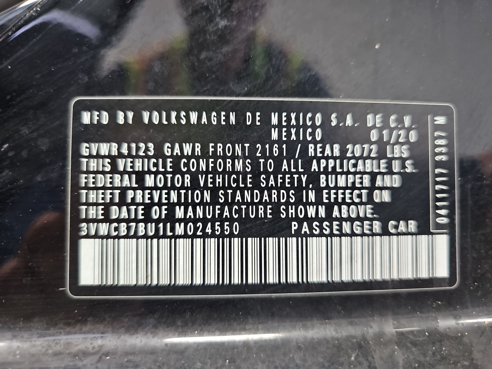2020 Volkswagen Jetta 1.4T SE FWD